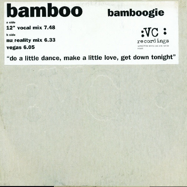 Bamboo - gie - Used Vinyl Record 12" image 1