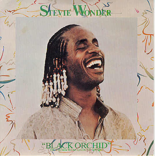 Stevie Wonder - Black Orchid - Used Vinyl Record 7" image 1