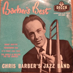 Chris Barber's Jazz - Barber's Best - Used Vinyl Record 7" image 1
