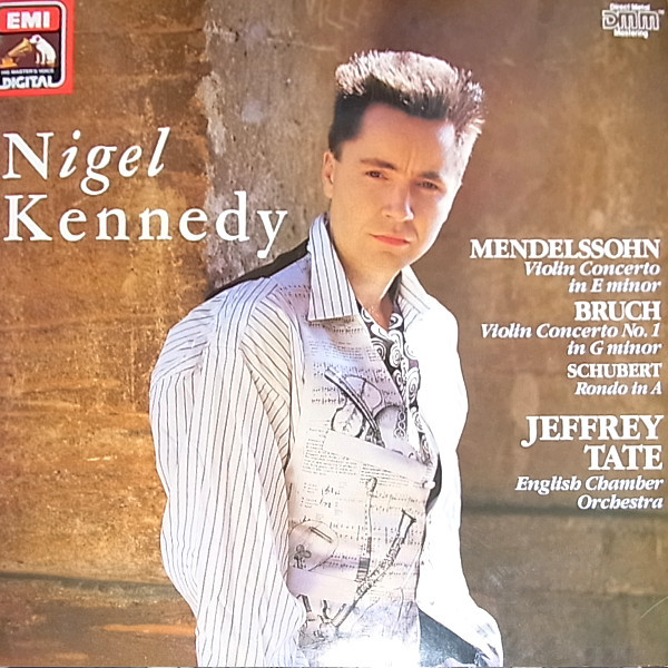 Nigel Kennedy - Violin Concertos - Used Vinyl Record Album image 1