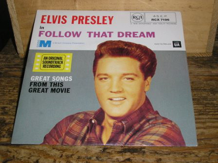 Elvis Presley - Follow That Dream - Used Vinyl Record 7" image 1