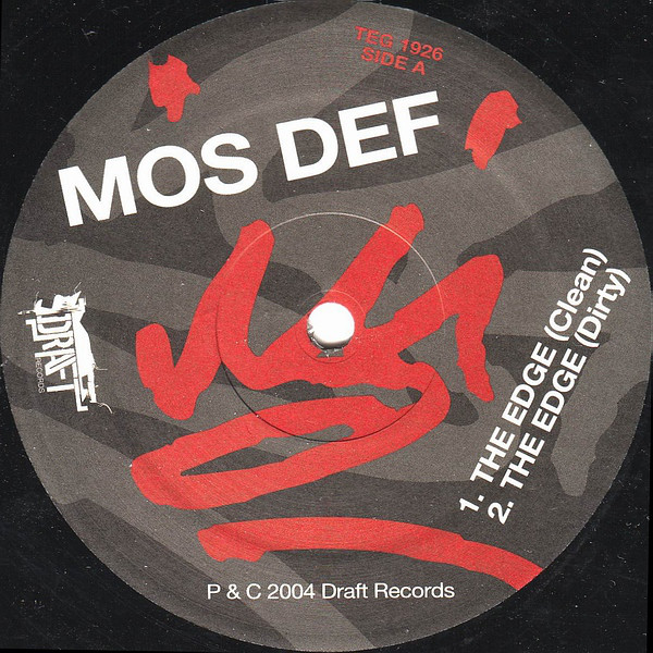 Mos Def - Edge - Vinyl Record 12" image 1