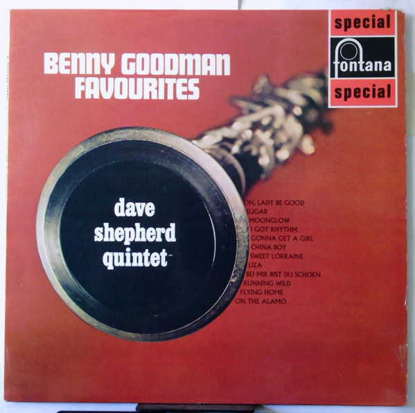 Dave Shepherd - Benny Goodman Favorites - Used Vinyl Record image 1