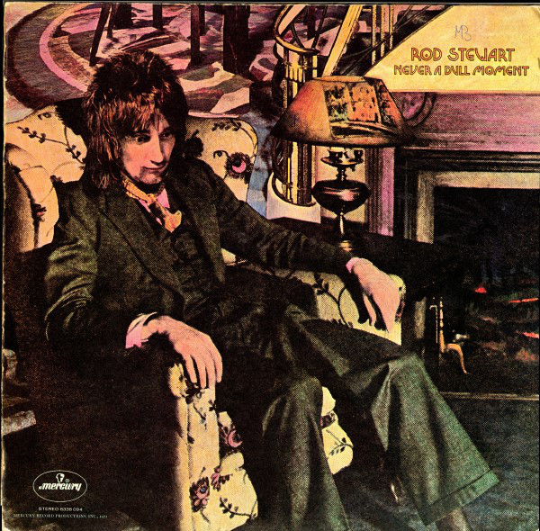 Rod Stewart - Never A Dull Moment - Used Vinyl Record image 1