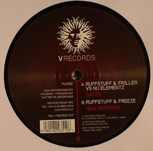 Various - Gatts / New Horizons - Vinyl Record 12" image 1