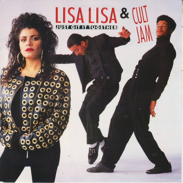 Lisa Lisa & Cult Jam - Just Git It Together - Used Vinyl Record 7" image 1