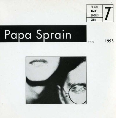 Papa Sprain - Tech Yes - Used Vinyl Record 7" image 1