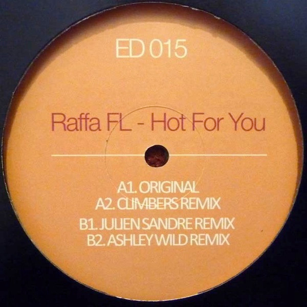 Raffa FL - Hot For You - Vinyl Record 12" image 1