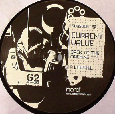 Current Value - Back To The Machine Sampler - Vinyl Record 12" image 1