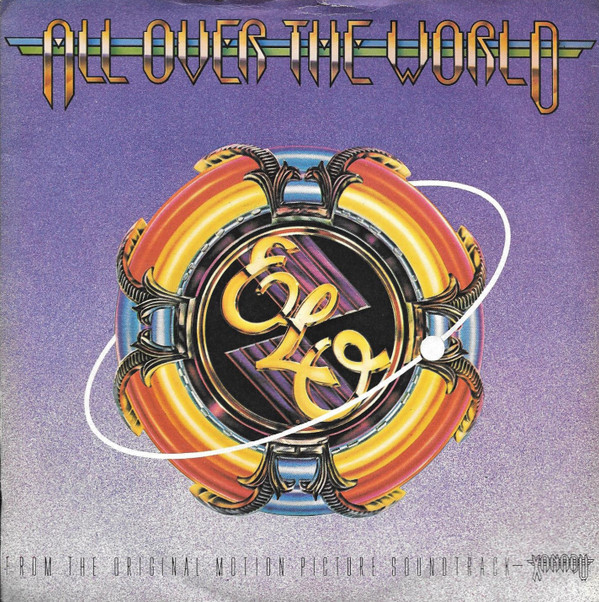 Electric Light Orche - All Over The World - Used Vinyl Record 7" image 1