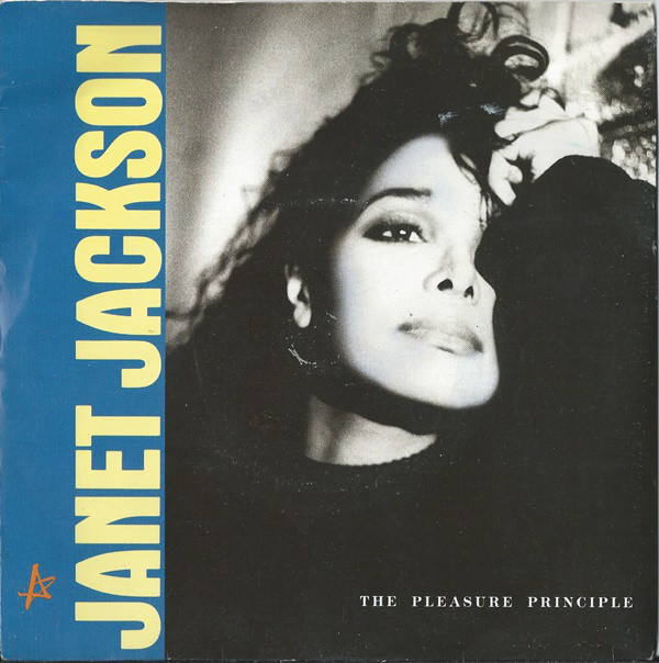 Janet Jackson - Pleasure Principle - Used Vinyl Record 7" image 1