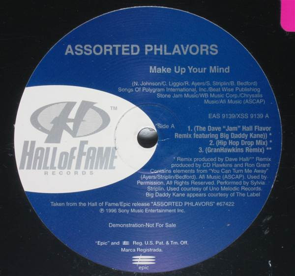 Assorted Phlavors - Make Up Your Mind - Used Vinyl Record 12" image 1