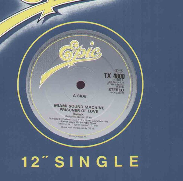 Miami Sound Machine - Prisoner Of Love - Used Vinyl Record 12 image 1