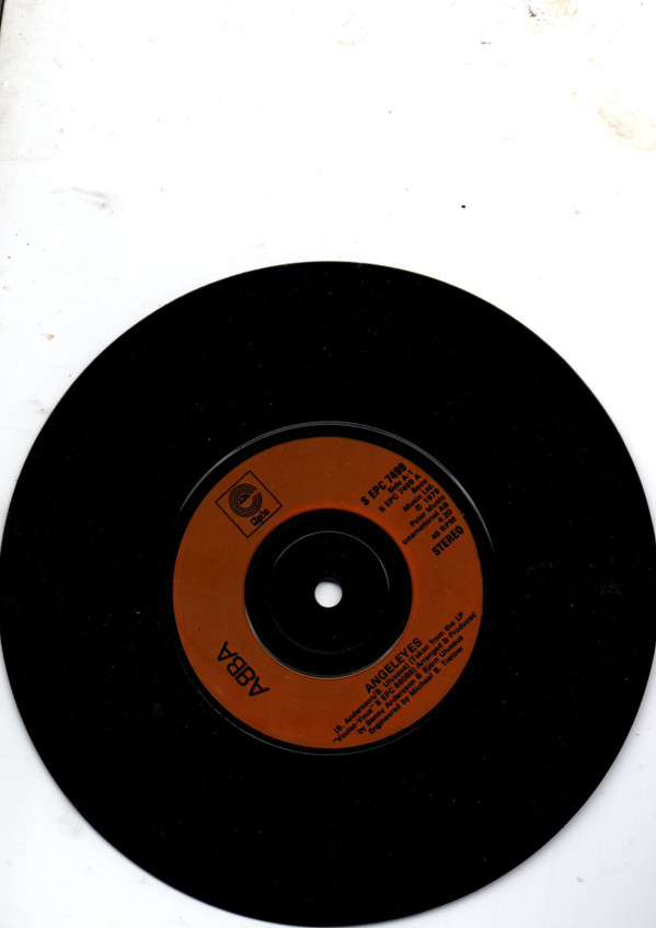 ABBA - Angeleyes / Voulez-Vous - Used Vinyl Record 7" image 1