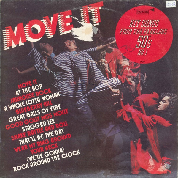 Unknown Artist - Move It - Hit Songs From The Fabulous 50's - Used Viny image 1