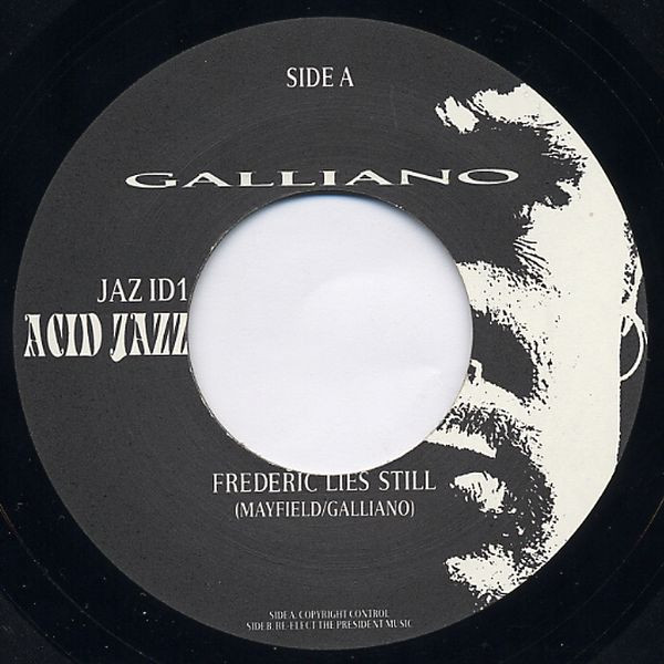 Galliano - Frederic Lies Still - Used Vinyl Record 7" image 1