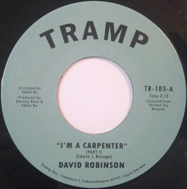 David Robinson - I'm A Carpenter - Vinyl Record 7" image 1