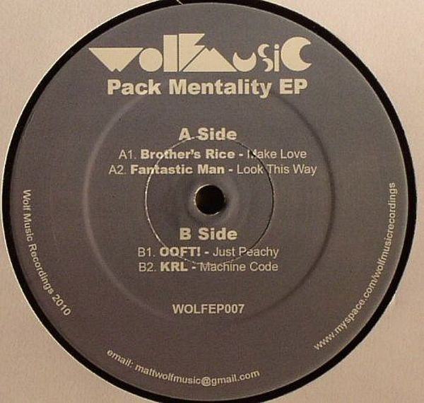Various - Pack Mentality EP - Vinyl Record 12" image 1