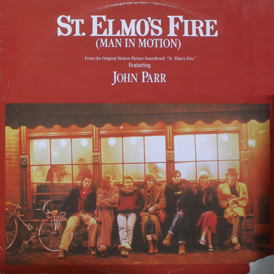 John Parr - St. Elmo's Fire (Man In Motion) - Used Vinyl Record 12" image 1