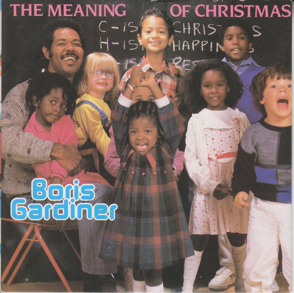 Boris Gardiner - Meaning Of Christmas - Used Vinyl Record 7" image 1