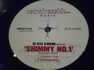 Ras Kwame - Shimmy No.1 - Used Vinyl Record 12" image 1