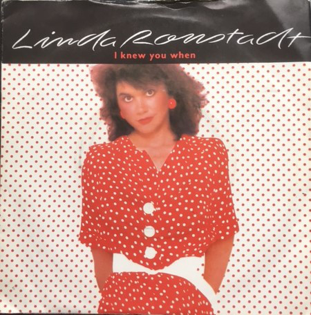 Linda Ronstadt - I Knew You When - Used Vinyl Record 7" image 1