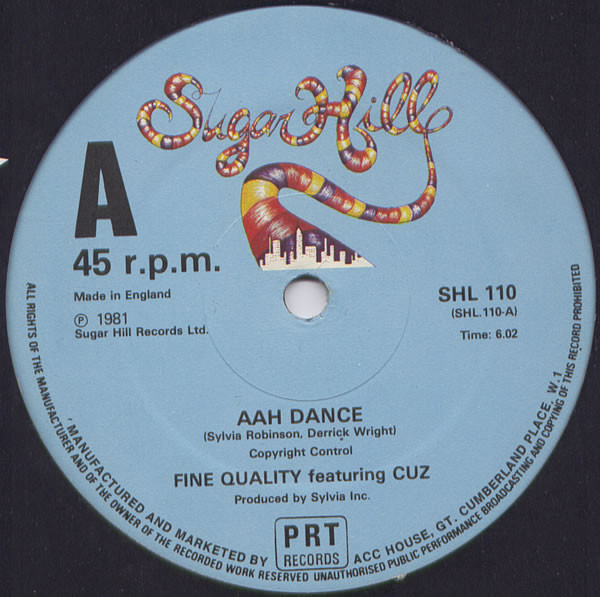 Fine Quality - Aah Dance - Used Vinyl Record 12" image 1