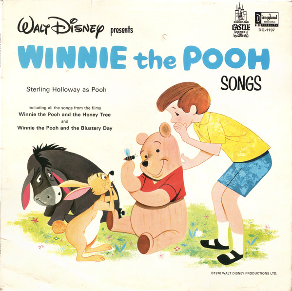 Sterling Holloway - Winnie The Pooh Songs - Used Vinyl Record image 1