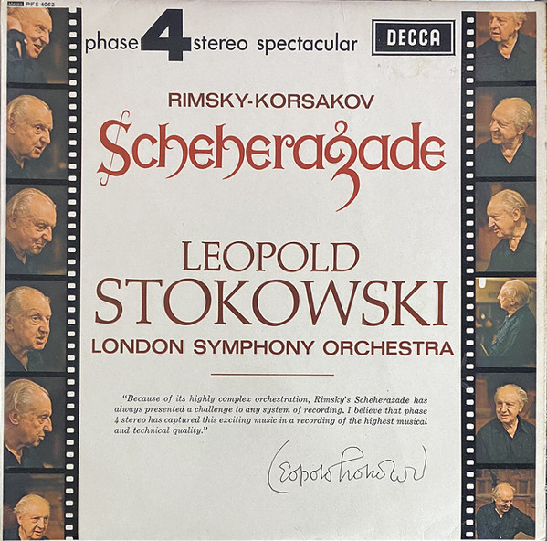 Nikolai Rimsky-Korsa - Scheherazade - Used Vinyl Record image 1