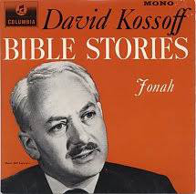David Kossoff - Bible Stories Jonah - Used Vinyl Record 7" image 1