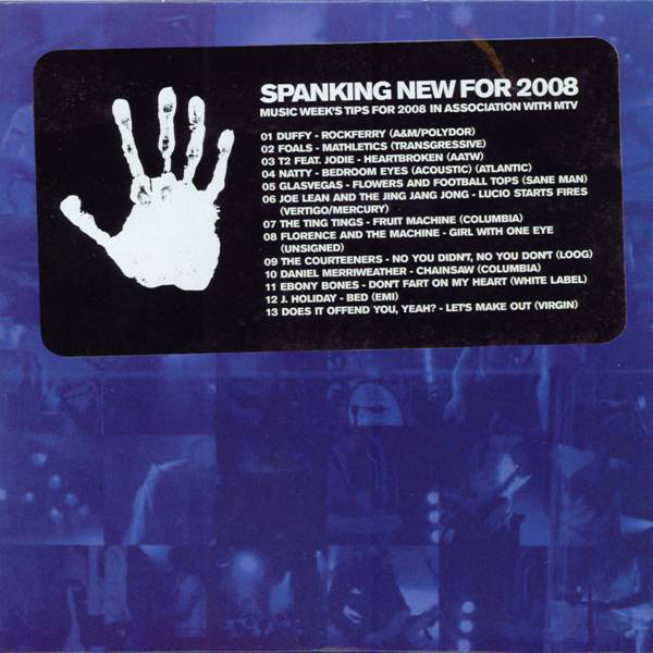 Various - Spanking New For 2008 - Used CD image 1