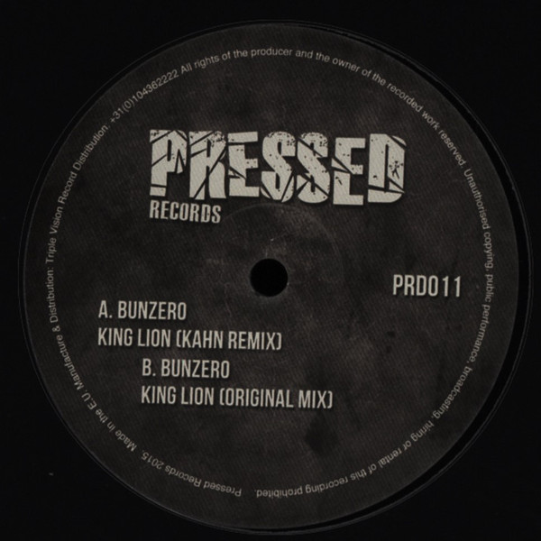 Bun-Zero - King Lion - Vinyl Record 12" image 1