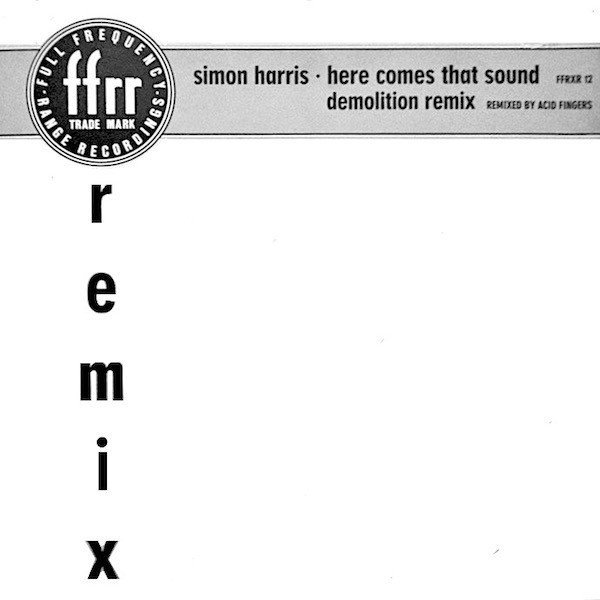Simon Harris - Here Comes That Sound (Demolition Remix) - Used Vinyl Rec image 1