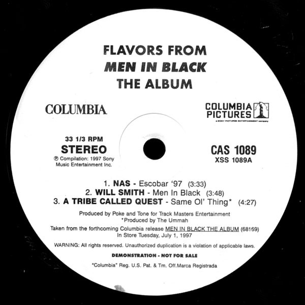 Various - Flavors From Men In Black The Album - Vinyl Record image 1