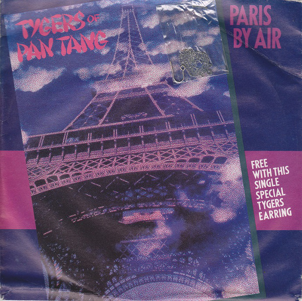 Tygers Of Pan Tang - Paris By Air - Used Vinyl Record 7" image 1