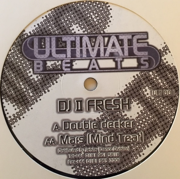 DJ II Fresh - Double Decker - Used Vinyl Record 12" image 1