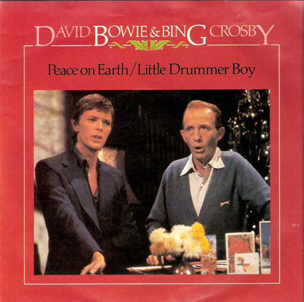 David Bowie - Peace On Earth / Little Drummer Boy - Used Vinyl Record image 1