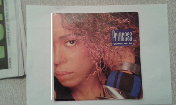 Princess - I Cannot Carry On - Used Vinyl Record 7" image 1