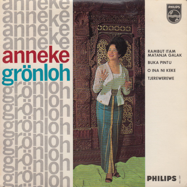 Anneke Gronloh - Rambut Itam Matanja Galak - Used Vinyl Record 7" image 1