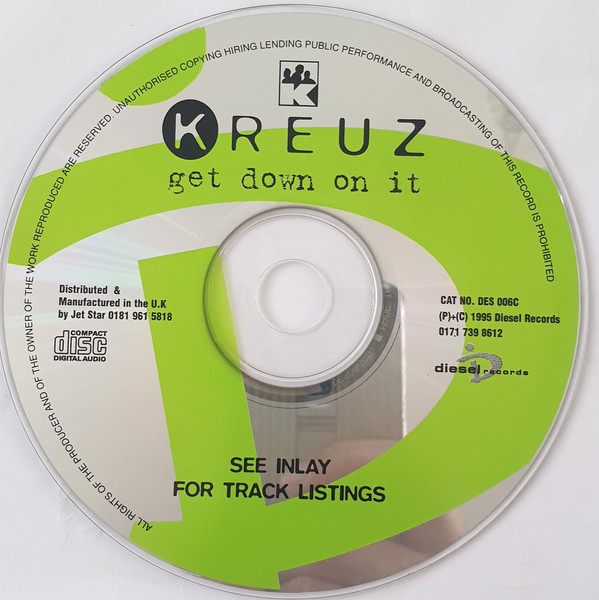 Kreuz - Get Down On It - Used CD image 1