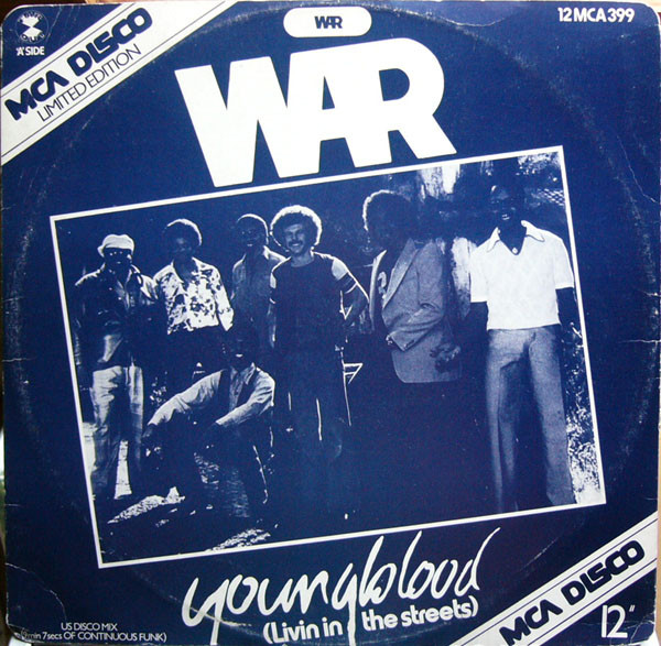 War - Youngblood (Livin' In The Streets) - Used Vinyl Record 12" image 1