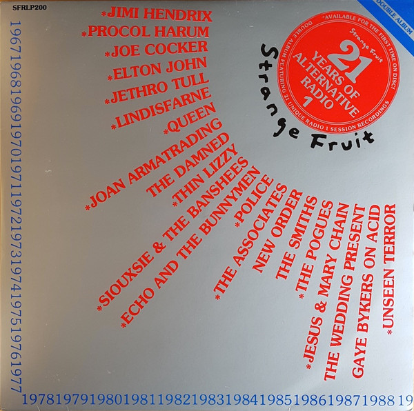 Various - 21 Years Of Alternative Radio 1 - Used Vinyl Record image 1