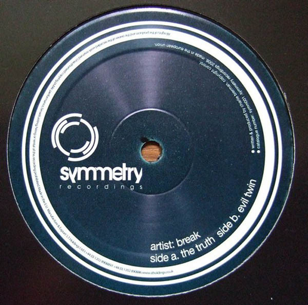 Break - Truth / Evil Twin - Vinyl Record 12" image 1