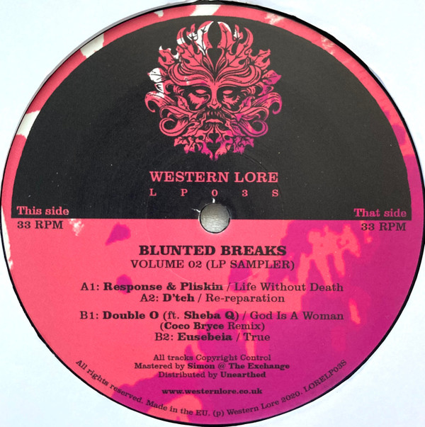Various - Blunted Breaks Volume 02 (LP Sampler) - Vinyl Record 12" image 1
