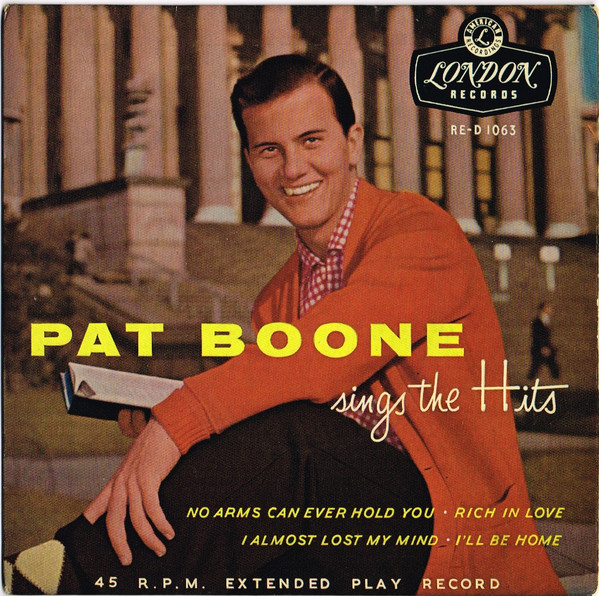 Pat Boone - Sings The Hits - Used Vinyl Record 7" image 1