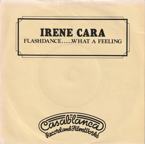 Irene Cara - Flashdance.....What A Feeling - Used Vinyl Record 7" image 1