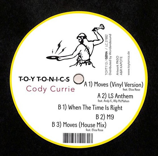 Cody Currie - Moves EP - Vinyl Record 12" image 1