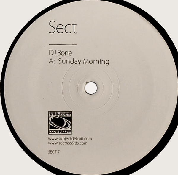 DJ Bone - Sunday Morning / Sunday Night - Vinyl Record 10" image 1