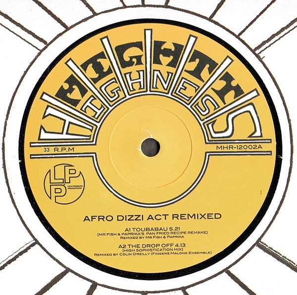 Afro Dizzi Act - Remixed - Vinyl Record 12" image 1
