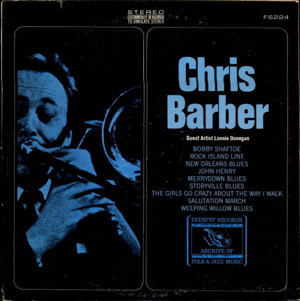 Chris Barber - With Guest Artist - Used Vinyl Record image 1
